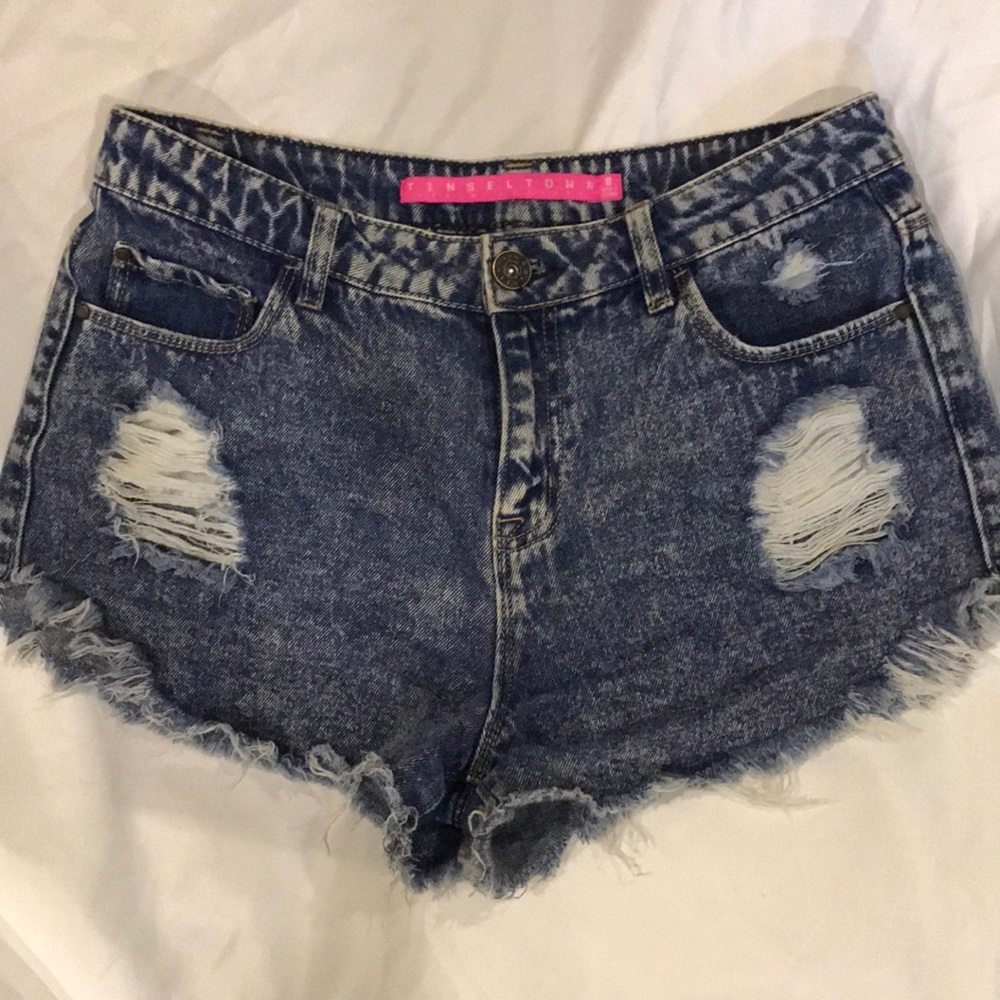 Couture Denim Shorts
